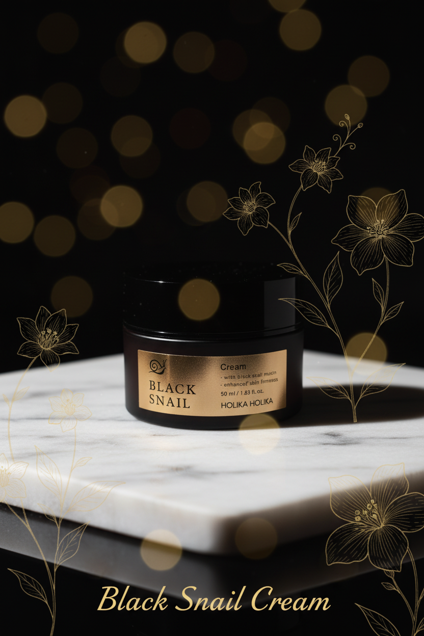 Black Snail Cream - The Secret to Lasting Firmness.