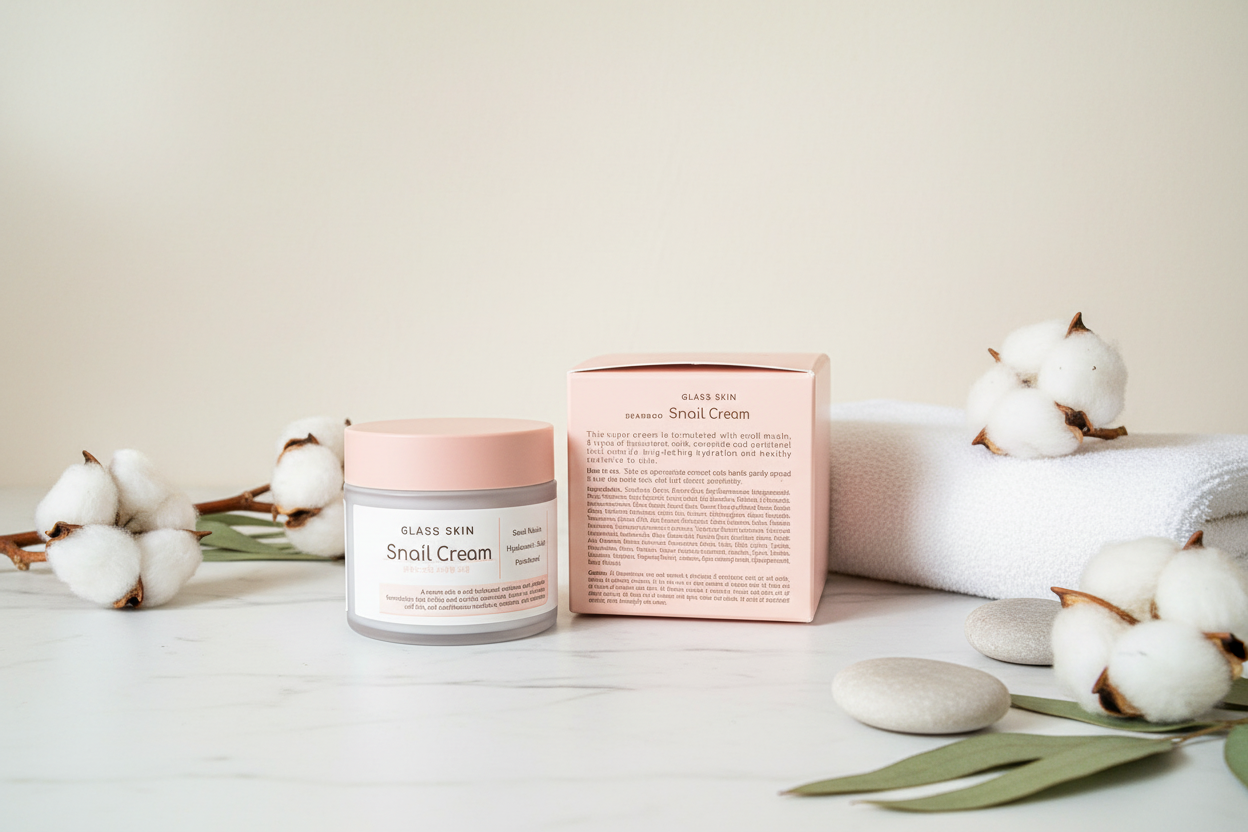 Glass Skin Snail Cream - The Hydration Powerhouse